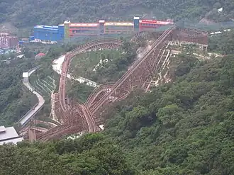 Wood Coaster from Knight Valley Ropeway