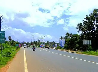 Kollam Bypass at Mevaram