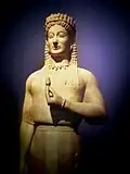 Kore Phrasikleia, c. 540 BC, Athens