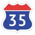 Expressway No.35 shield}}