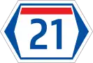 Seoul Special Metropolitan City Route 21 shield}}