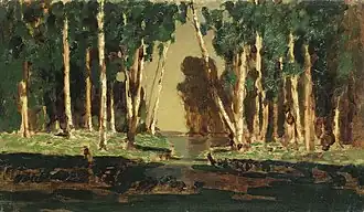 A Birch Grove, State Tretyakov Gallery, Inventory No. 11088