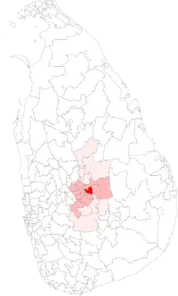 Location of Kundasale