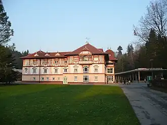 Spa house in Luhačovice, Czech Republic (1902)