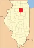 In 1843, the southwest corner was ceded to Marshall County, reducing LaSalle to its present size
