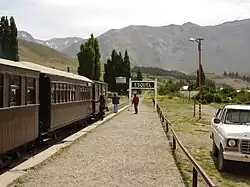 The Old Patagonian Express at Esquel station