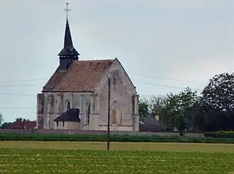The church in La Pyle