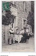 Postcard from 1914 of La Roche-Bunel Thury-Harcourt petite Suisse Normande