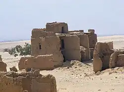 Ruins in the coastal town of Las Khorey.
