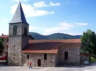 The church in Lafarre