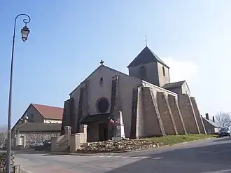 The church in Laizy