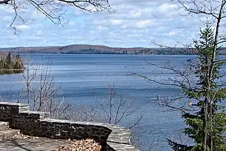 Lake Bernard in Strong Township
