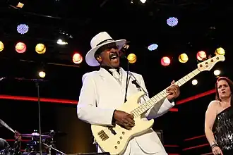 Band founder Larry Graham in 2013