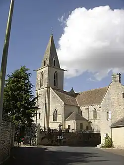 The church in Le Fresne-Camilly