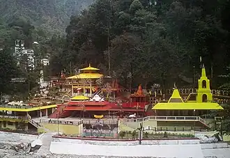 View of shiva temple, Legship, Gyalshing district (Sikkim)