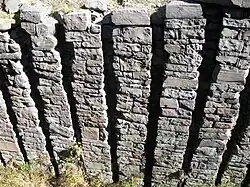 Stacked-rock columns