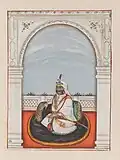 Lehna Singh Majithia, ca.1865 depiction