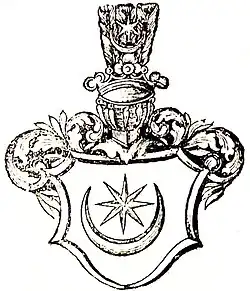 Leliwa in the armorial of Niesiecki, 1740