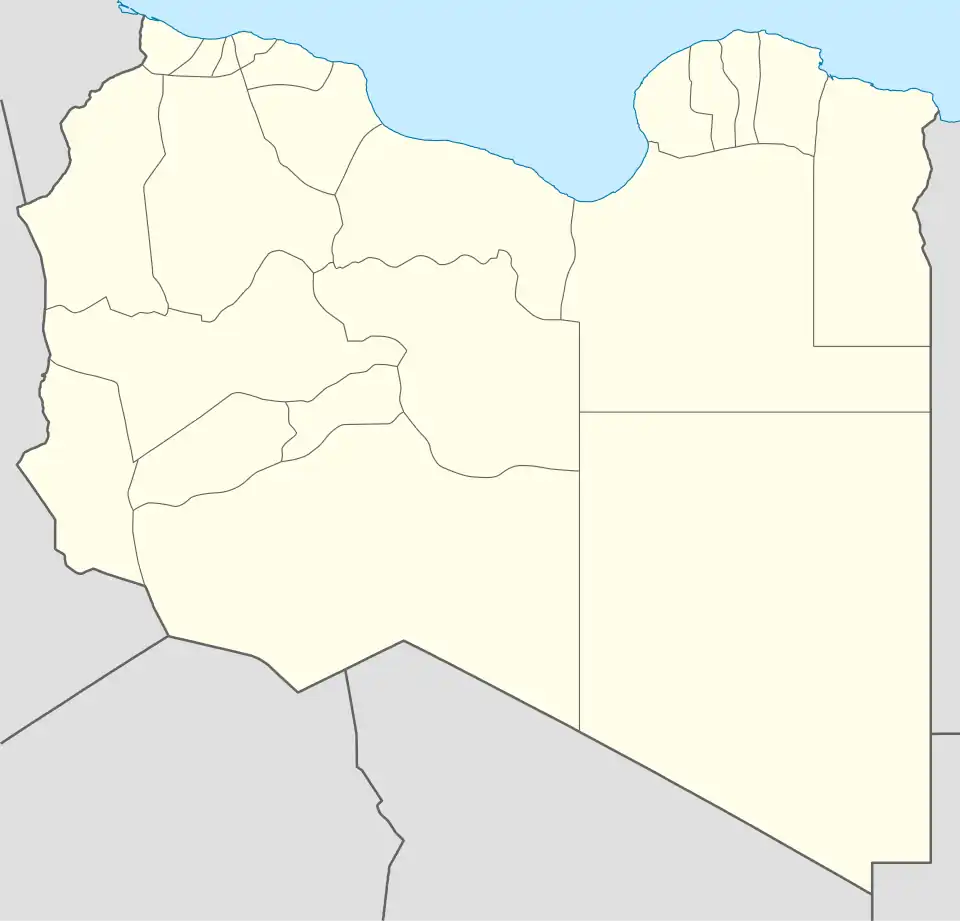Houn is located in Libya
