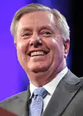 Lindsey Graham, BA 1977, JD 1981, United States senator from South Carolina