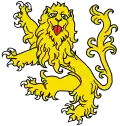 Lion rampant guardant