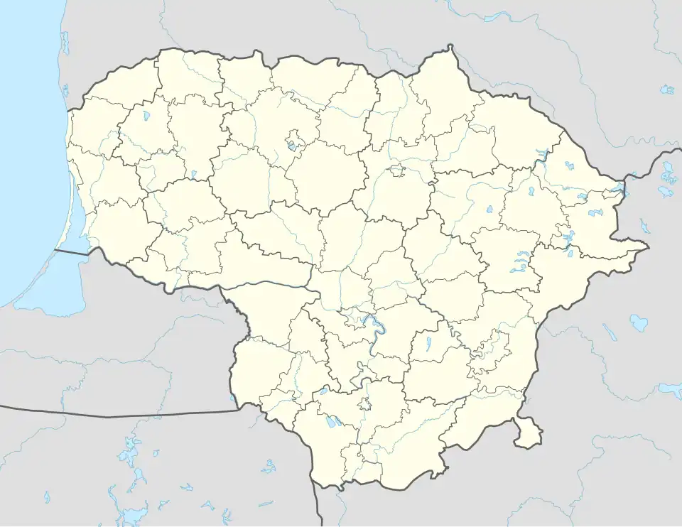 Adutiškis is located in Lithuania