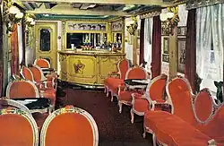 "The Little Nugget"-one of the streamliner's club cars.