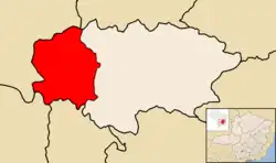 District location in Brazil