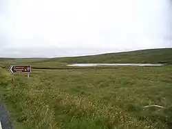 Loch of Gruting from start of path to Staneydale Temple