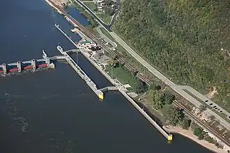 Lock and Dam No. 8