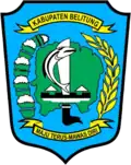 Coat of arms of Belitung Regency