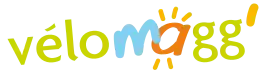 Vélomagg's logo.