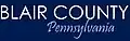 Official logo of Blair County