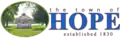 Official logo of Hope, Indiana