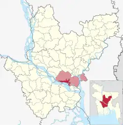 Location of Louhojong