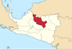 Location in Central Papua