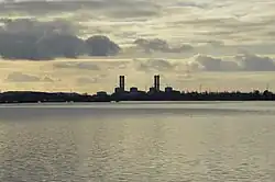 Staythorpe C viewed from the Great North Road in 2024