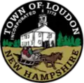 Official seal of Loudon, New Hampshire