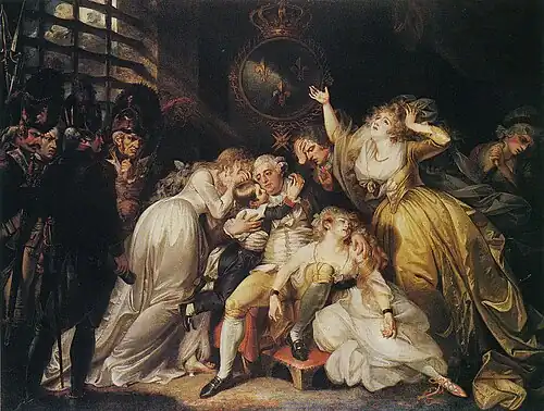 Louis XVI Saying Farewell to His Family, 1793