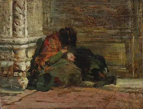 Study for Abbandonati, 1875.