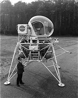Vehicle for Lunar Landing Research Facility at Langley Research Center