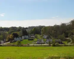 Intersection of Bovard-Luxor Road and Tipple Row Road in Luxor PA