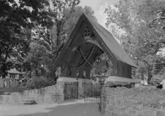 Lychgate at the Church of St. James the Less, Philadelphia