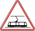 125 Tramway track crossing