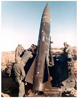 MGM-52 Lance missile testing at RSA  1970