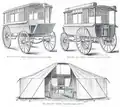 The "Moses" ambulance wagon