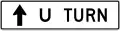 R3-26a U turn (straight arrow) (used at jug handles)