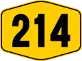 Federal Route 214 shield