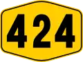 Federal Route 424 shield
