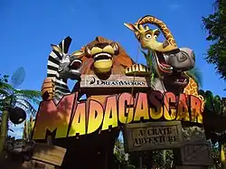 Madagascar: A Crate Adventure at Universal Studios Singapore